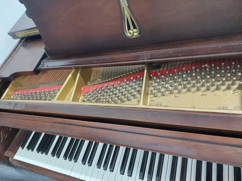 Fischer 5'4" Grand Piano Manufactured 1935 Art Case Model "M