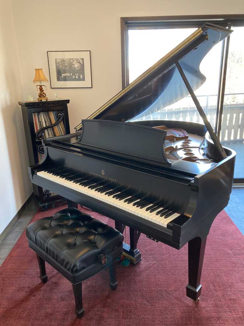 Beautiful Steinway Model M Grand Piano