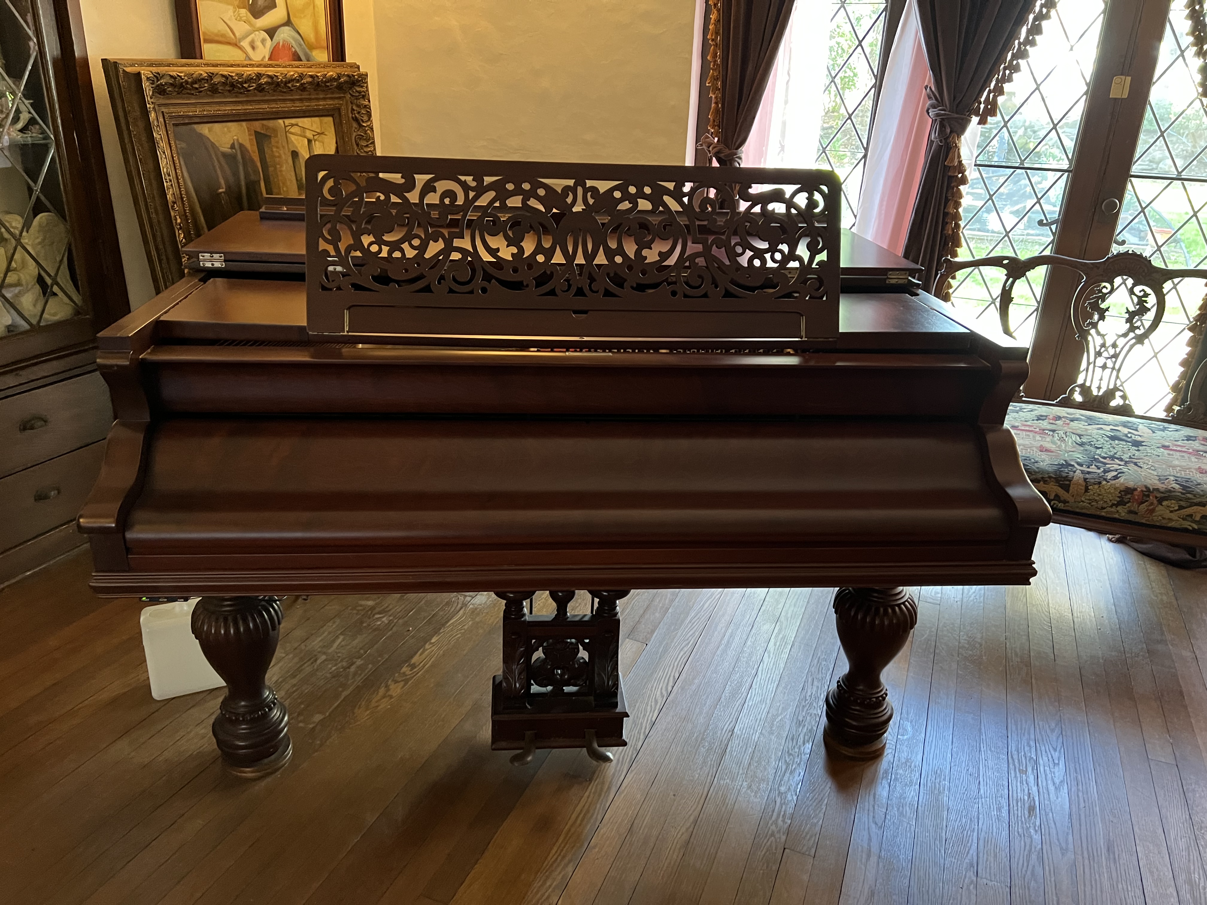 1893 Henry F Miller Fully Restored Parlor Grand