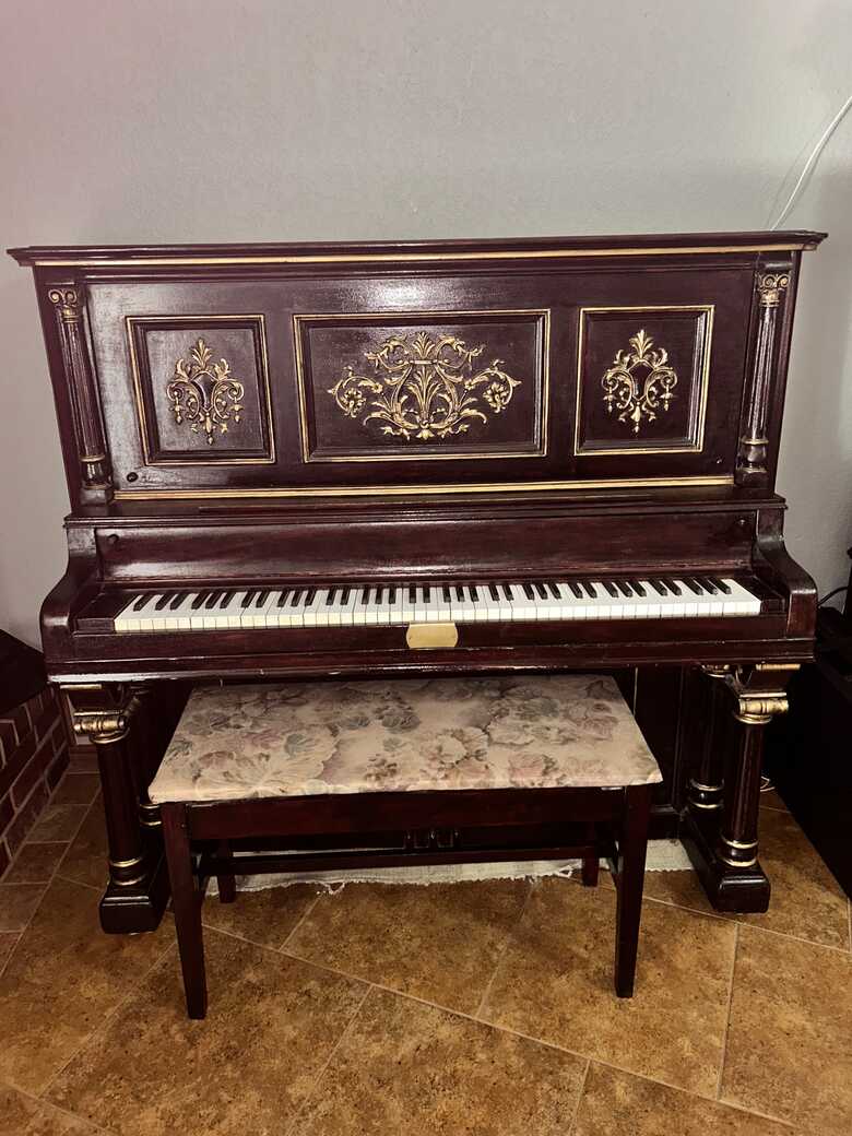 (REDUCED) Strohber Victorian Upright Piano Circa 1900-1915
