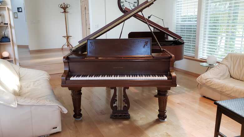 Stunning Antique Grand Piano
