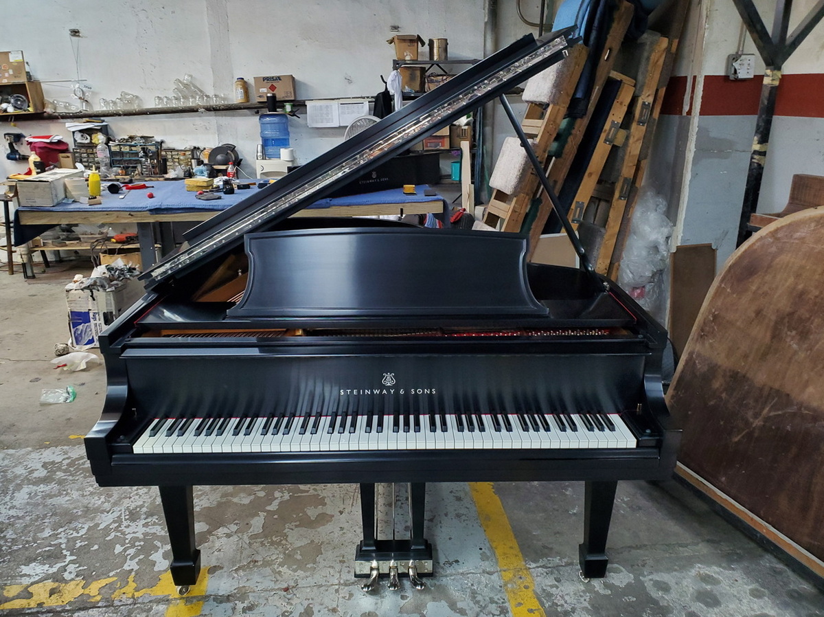 The favorite ! Steinway Model L fully restored 2024.