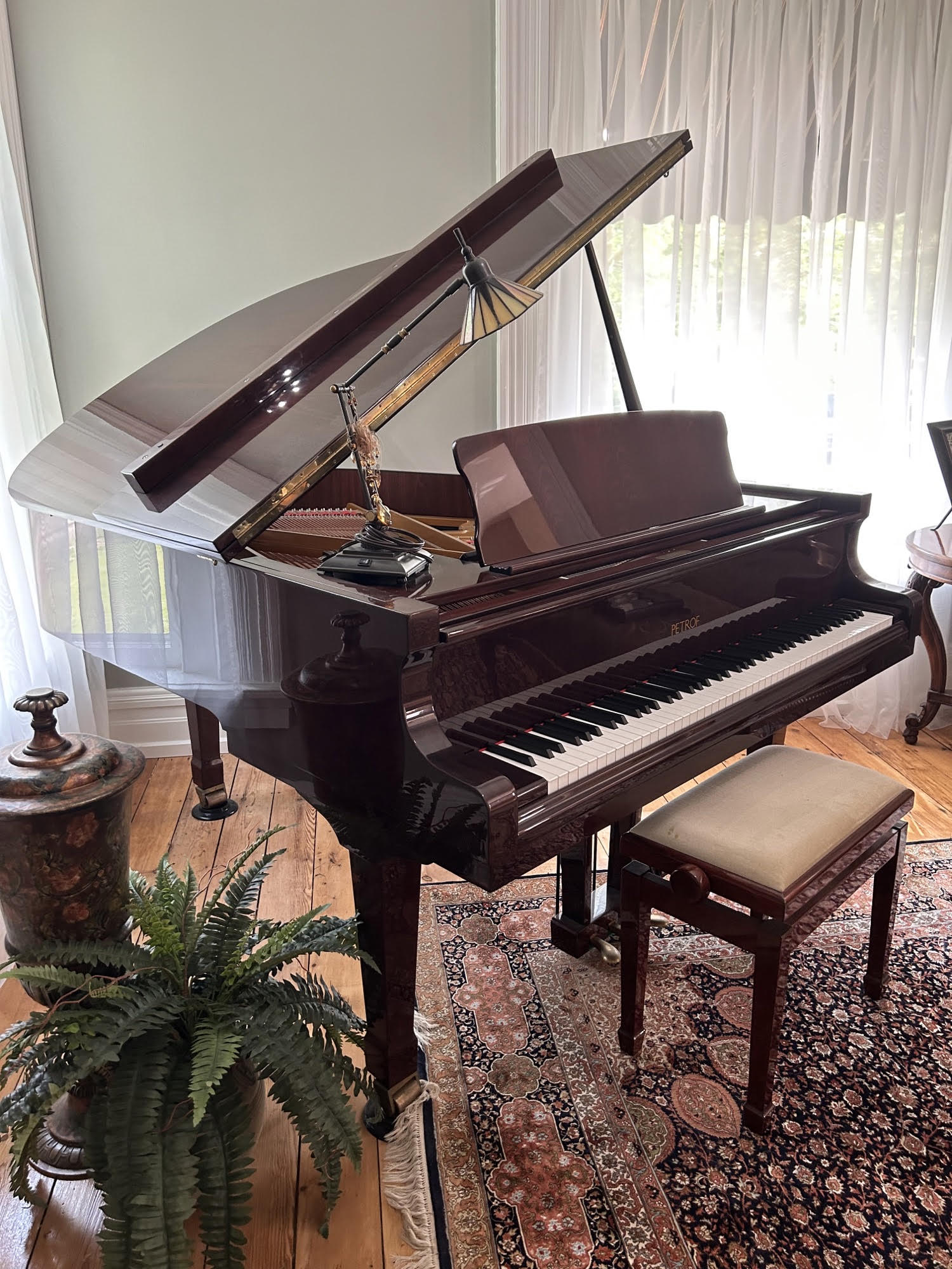 Price Reduced!  Petrof 5'8" Grand Piano