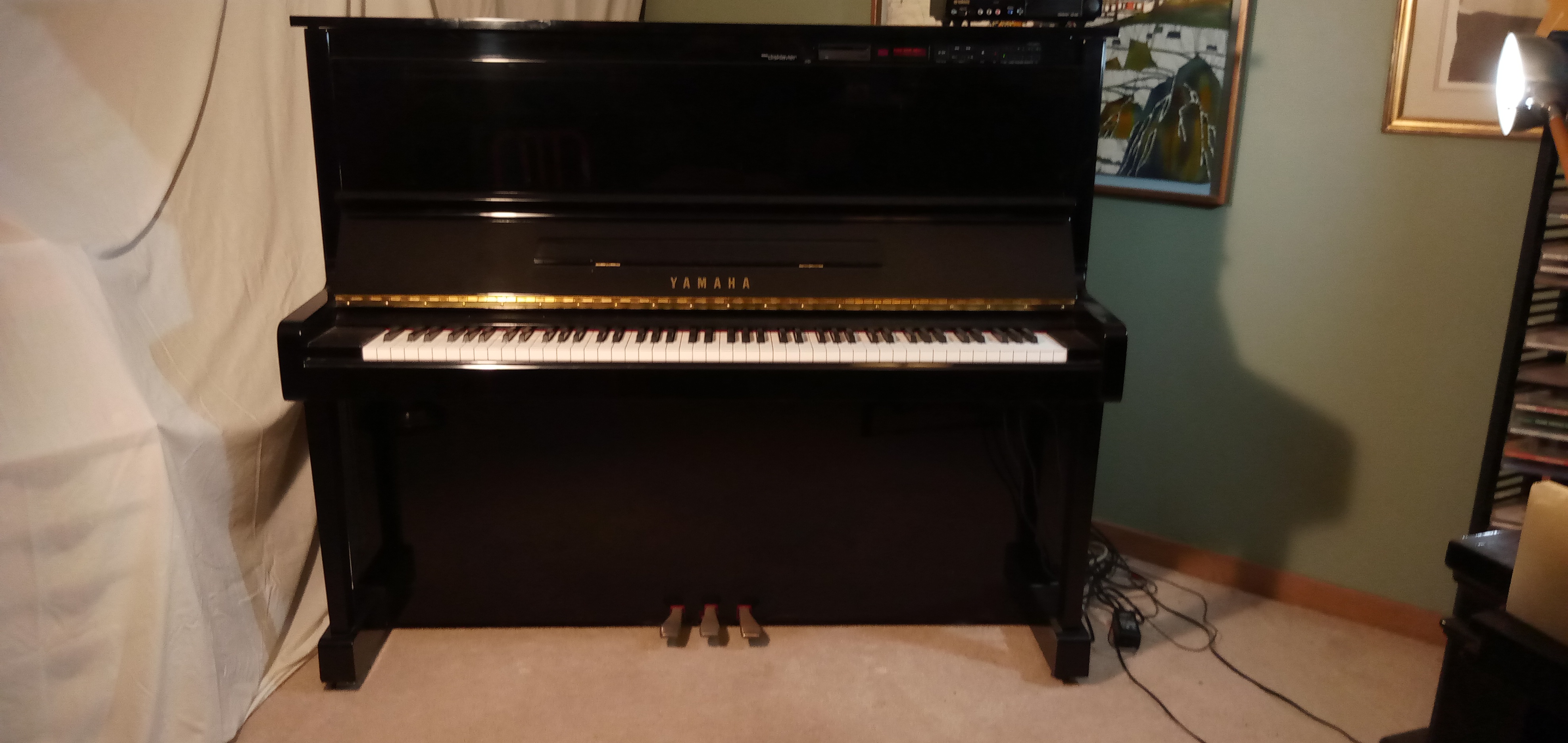 Rarely used 1988 Yamaha MX-100A Disklavier