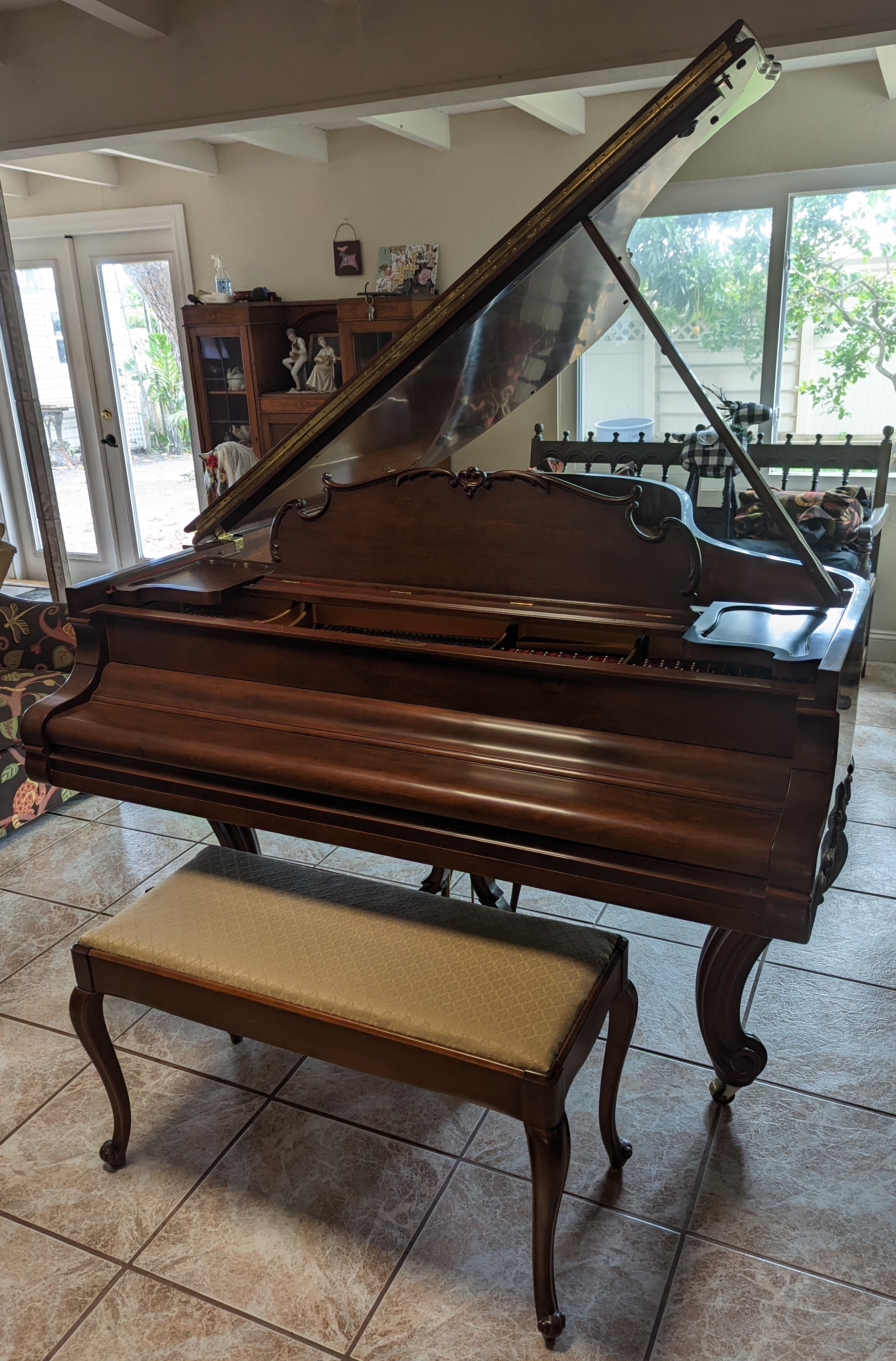 Steinway & Sons Louis XV Model A 3 Completely Rebuilt