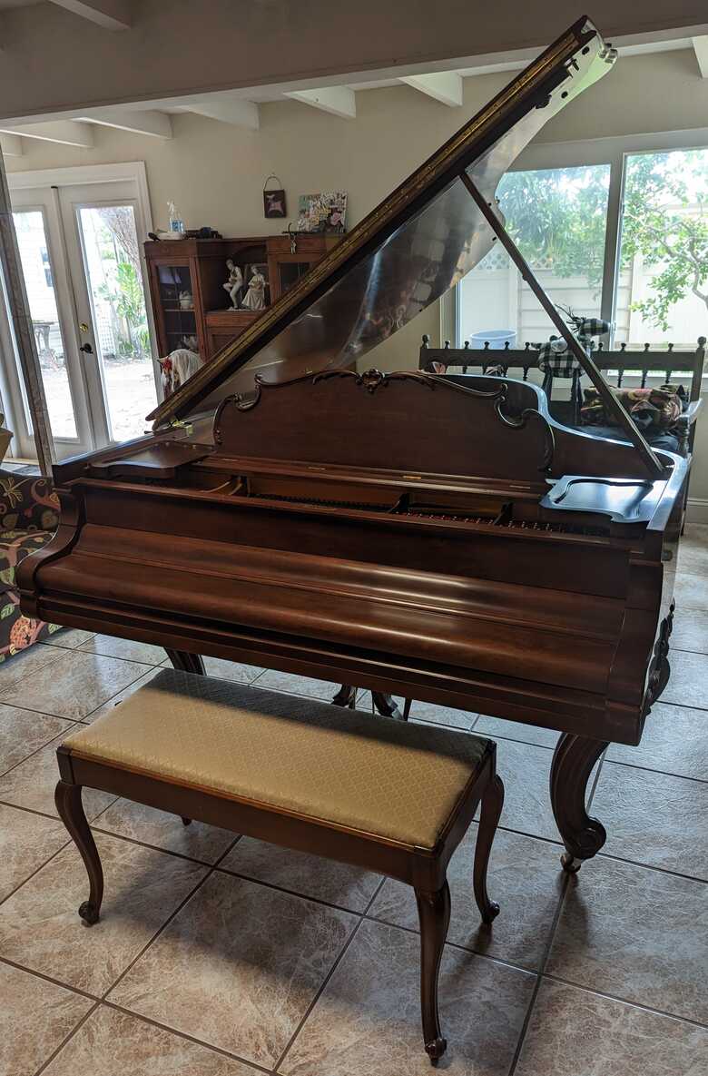 Steinway & Sons Louis XV Model A 3 Complete Rebuild 