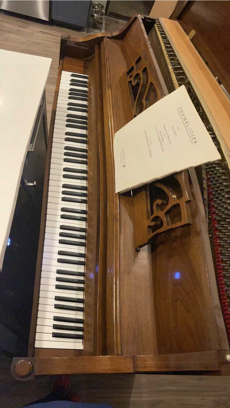 Upright Carles R. Walter piano