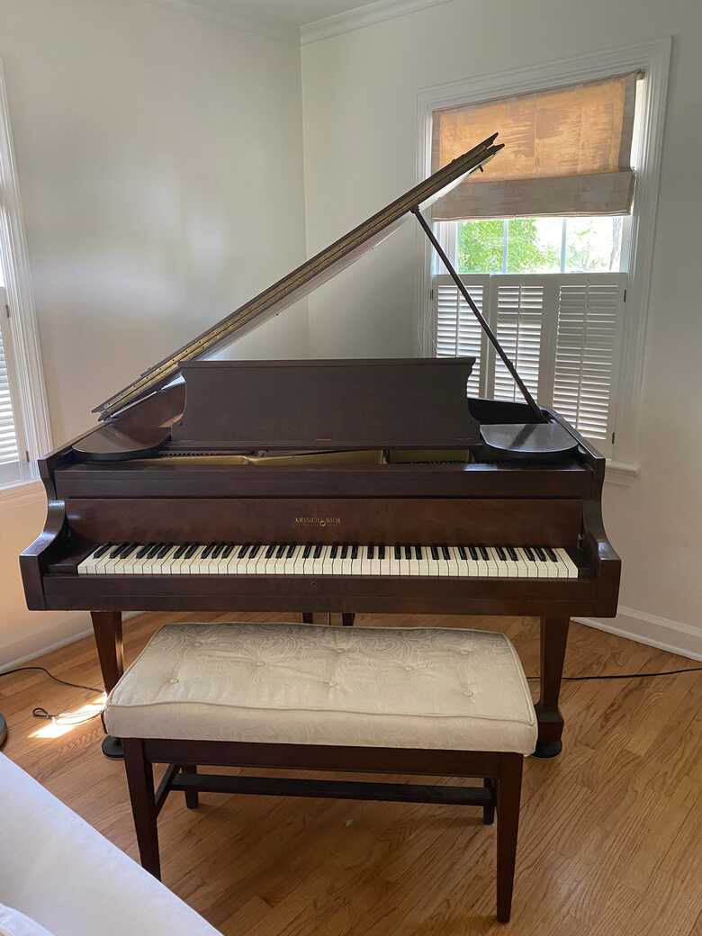 Kranich & Bach Pre-owned Baby Grand Piano for Sale. 