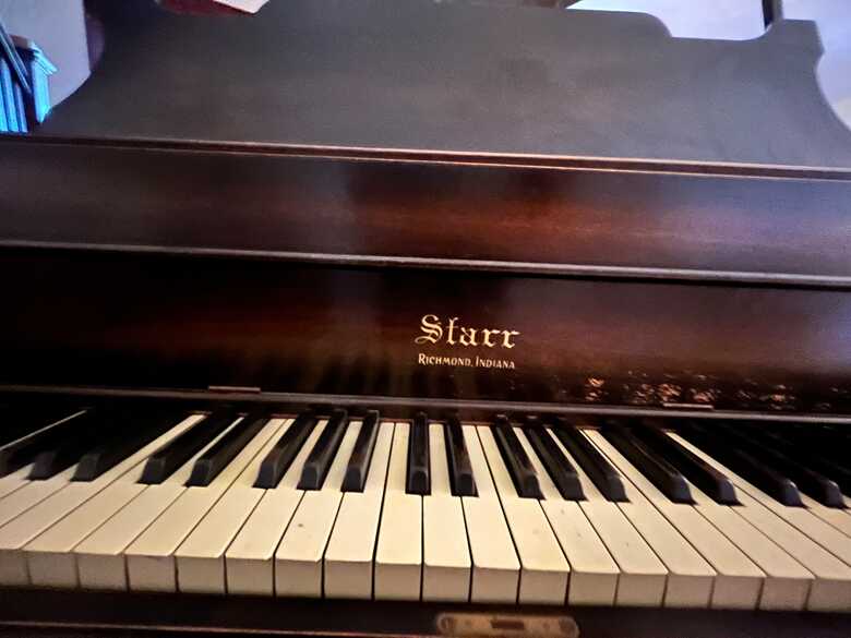 Antique Starr baby grand