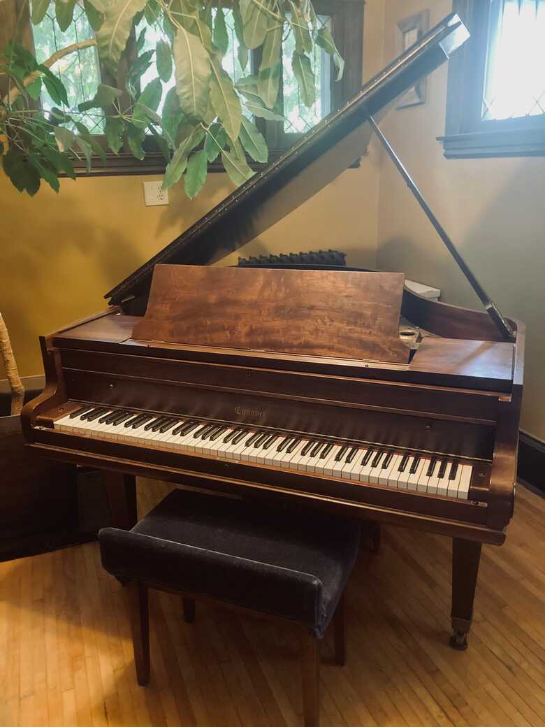 Vintage Conover Grand Piano