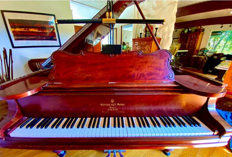 Rebuilt 1898 Steinway B w/Magnetic Balance Action installed