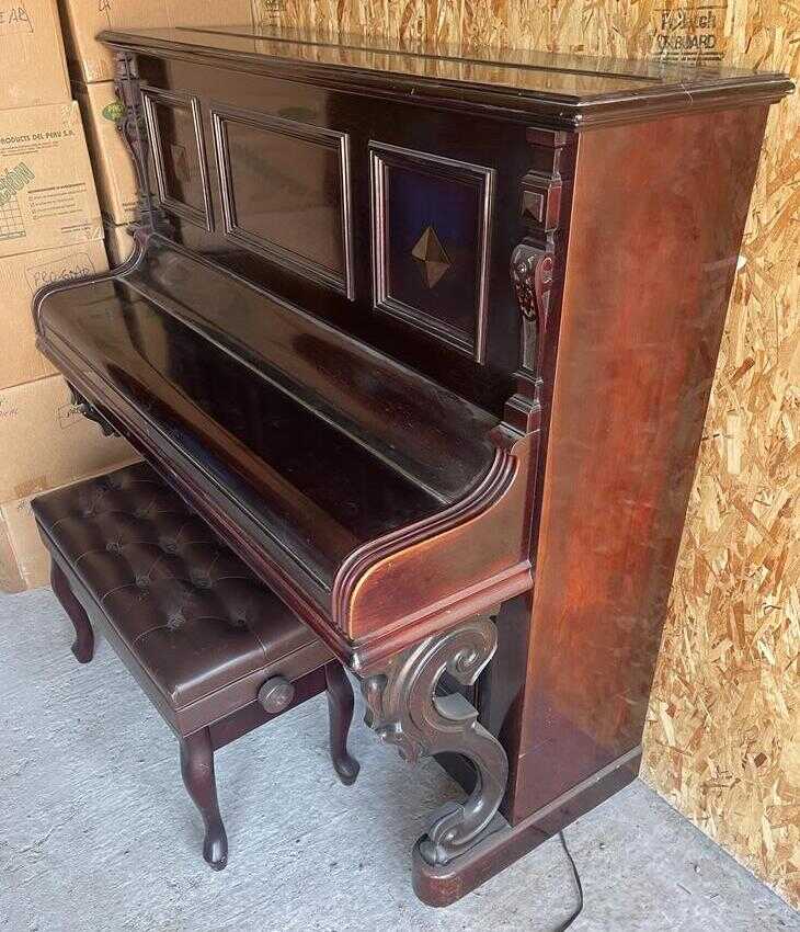 1873 Vintage Schiedmayer Antique Piano For Sale