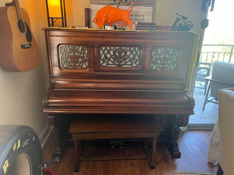 Mason & Hamlin Cabinet Grand Upright Piano