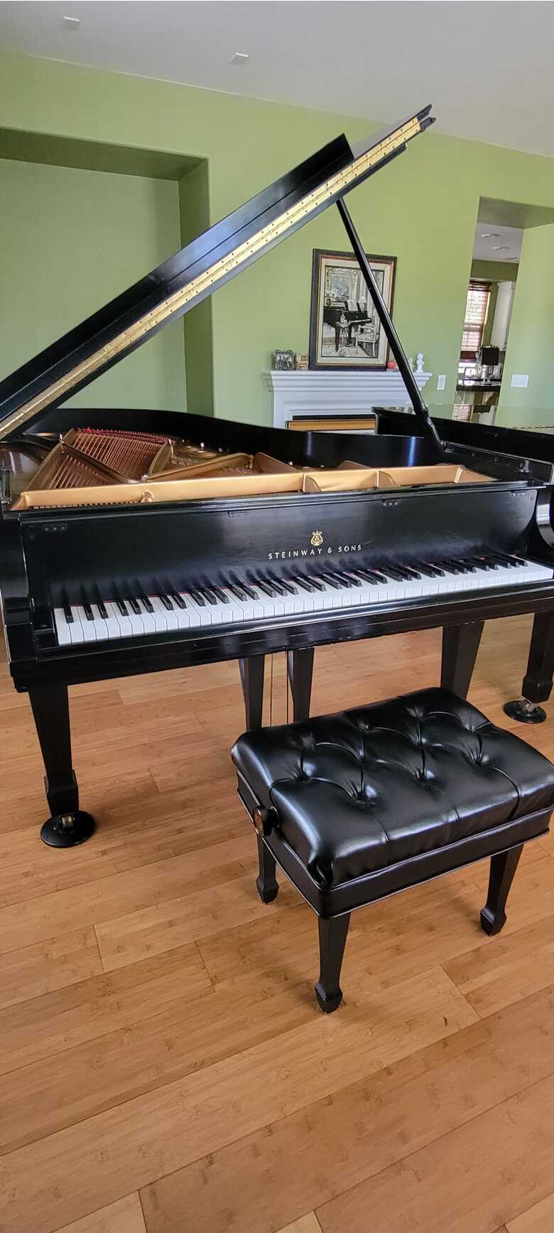Steinway and Sons model B 