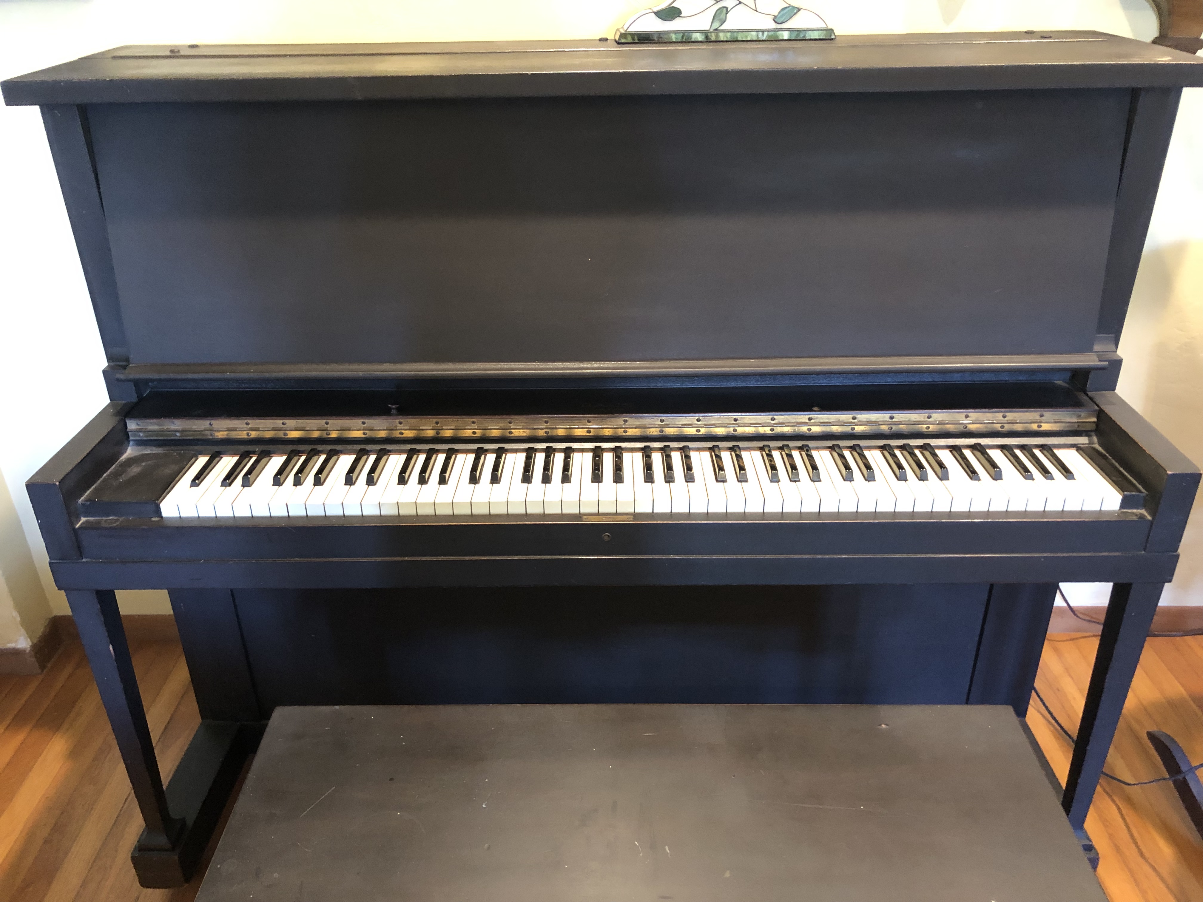 Baus upright piano-good condition