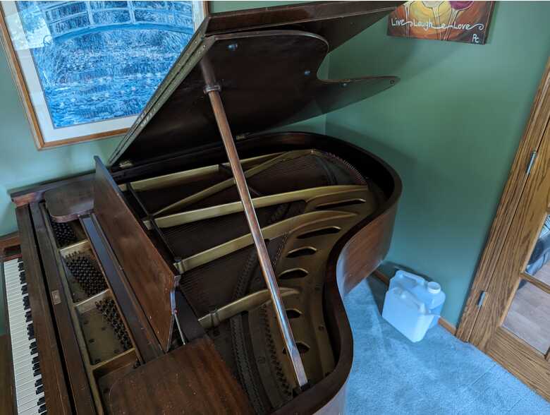 1919 Chickering Mid-Sized Grand Piano