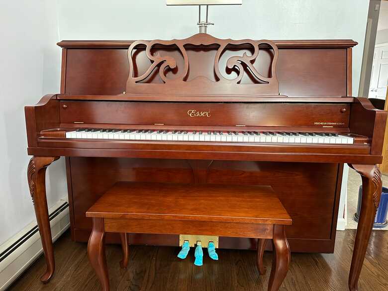designed by Steinway :  never moved