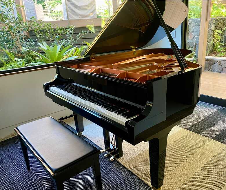2018 Yamaha C3X TA 6'1" grand piano in excellent condition