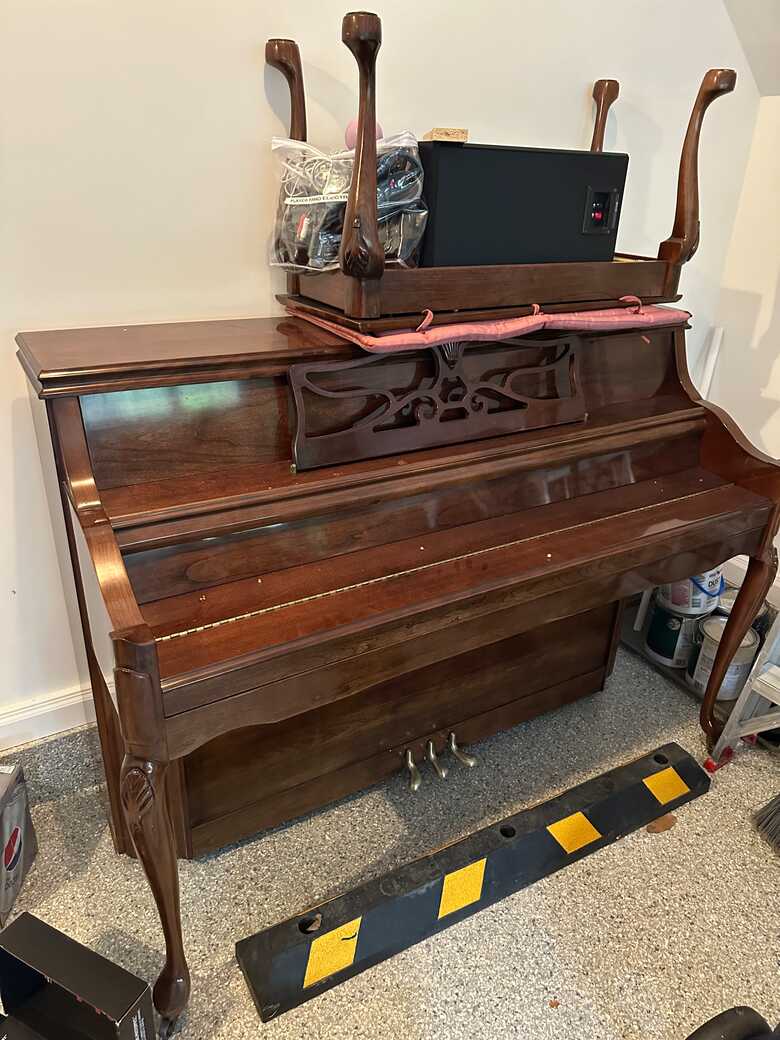 Great condition Charles Walter piano.