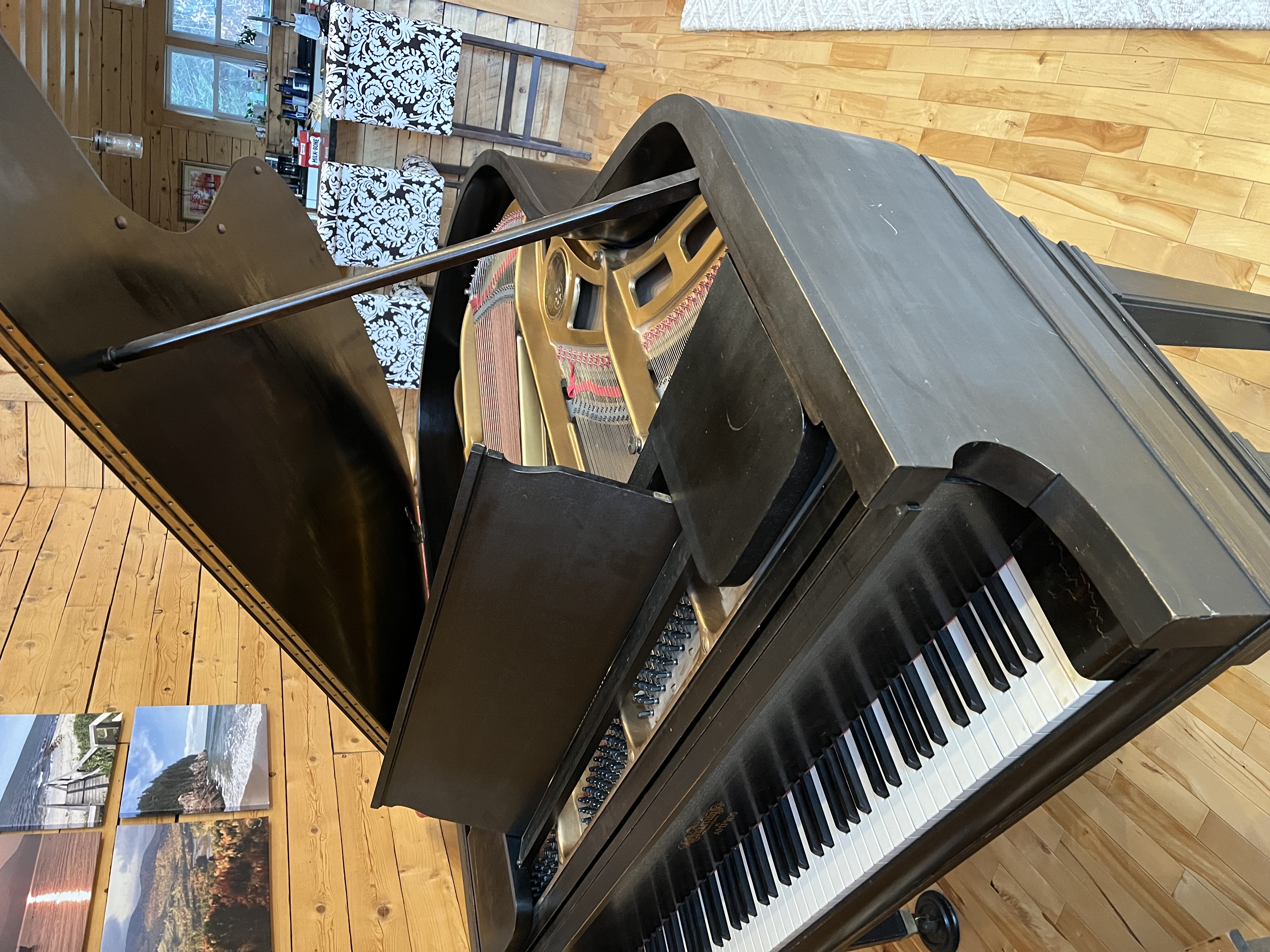 Completely restored Chickering Grand Piano