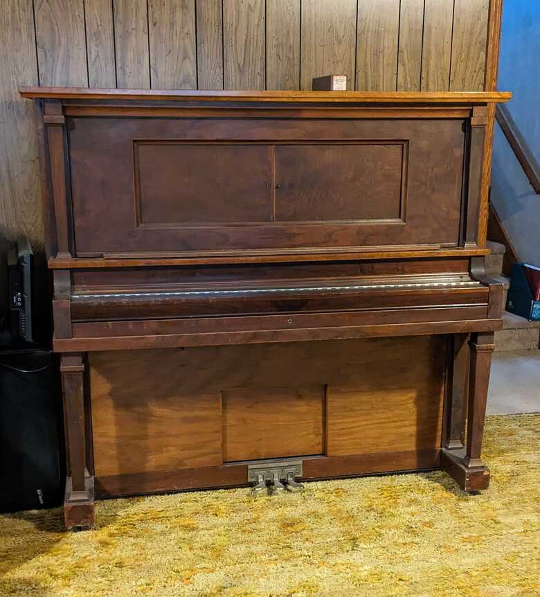 Functional player piano