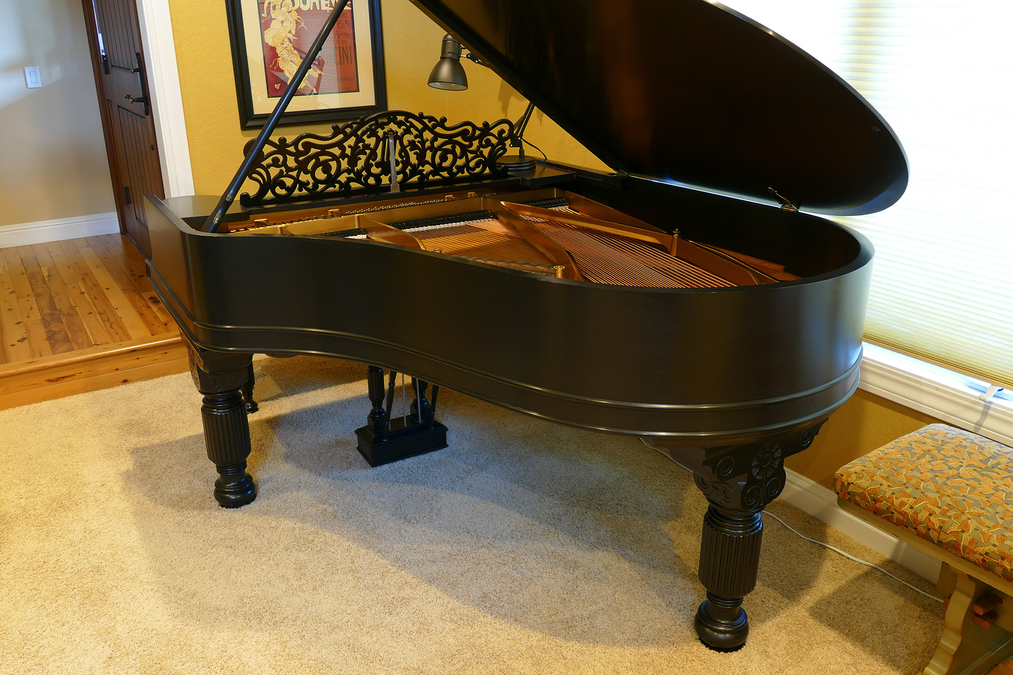 Gorgeous Restored Antique Steinway Model A Grand