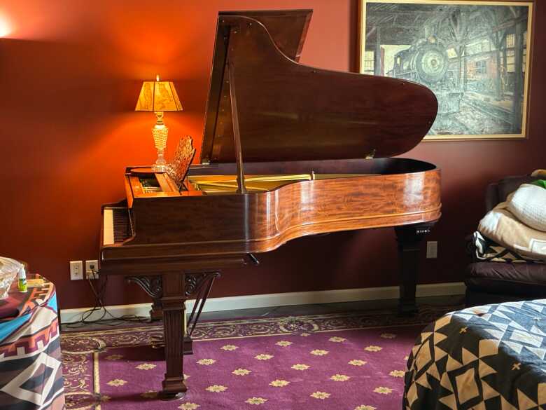 Steinway and Sons Model B 1895 Art Case Grand Piano