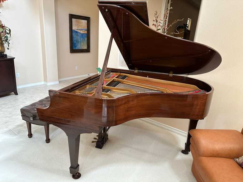 2000 Steinway Model M Crown Jewel Piano | Mahogany