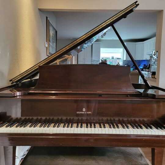 Gorgeous Restored Steinway Model S