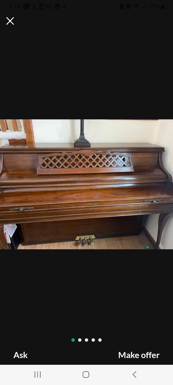 Classic kimball upright piano great condition