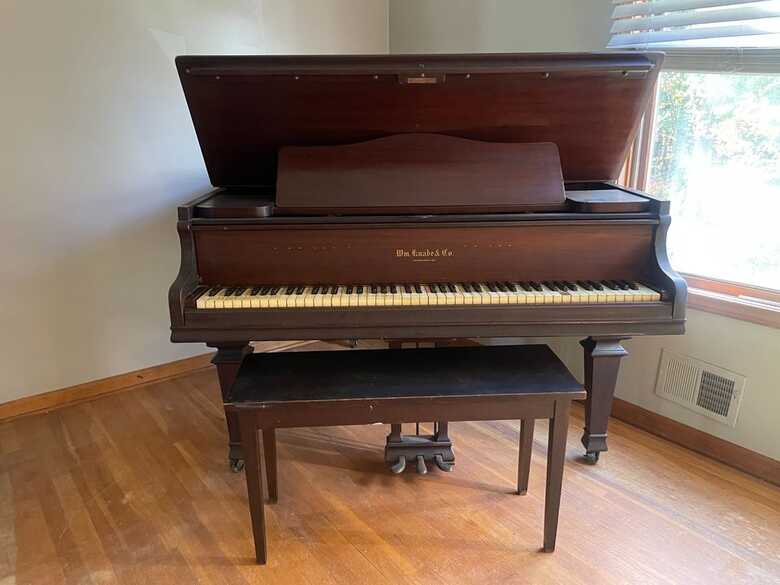 Antique Grand Piano WM Knabe/Co. from a cherished collection