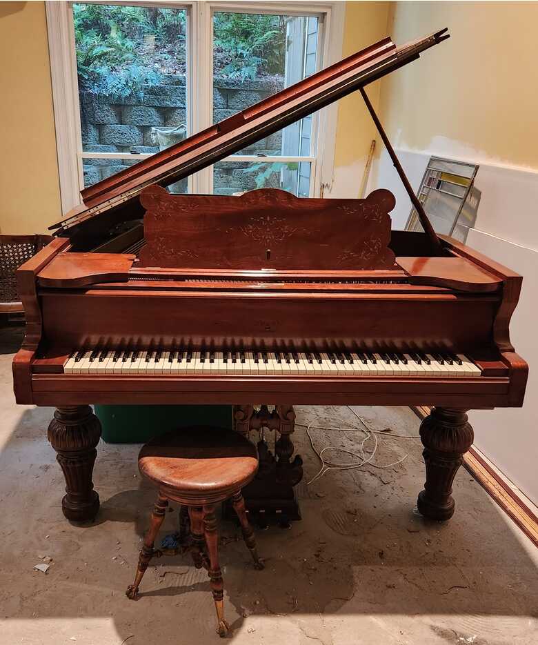Sohmer & Co Victorian Parlor Grand Piano  (1895-1900)