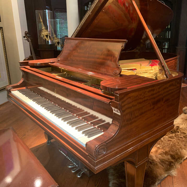 Reduced! Beautiful Mahogany Steinway with player option!