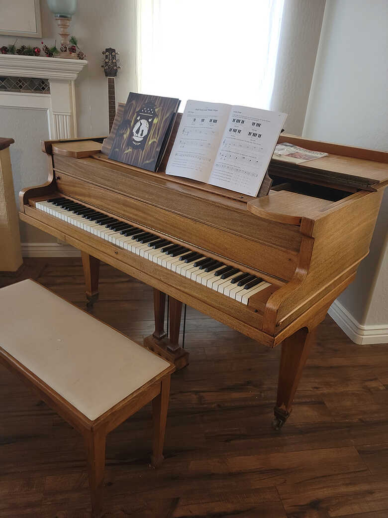 Historic Baby Grand piano