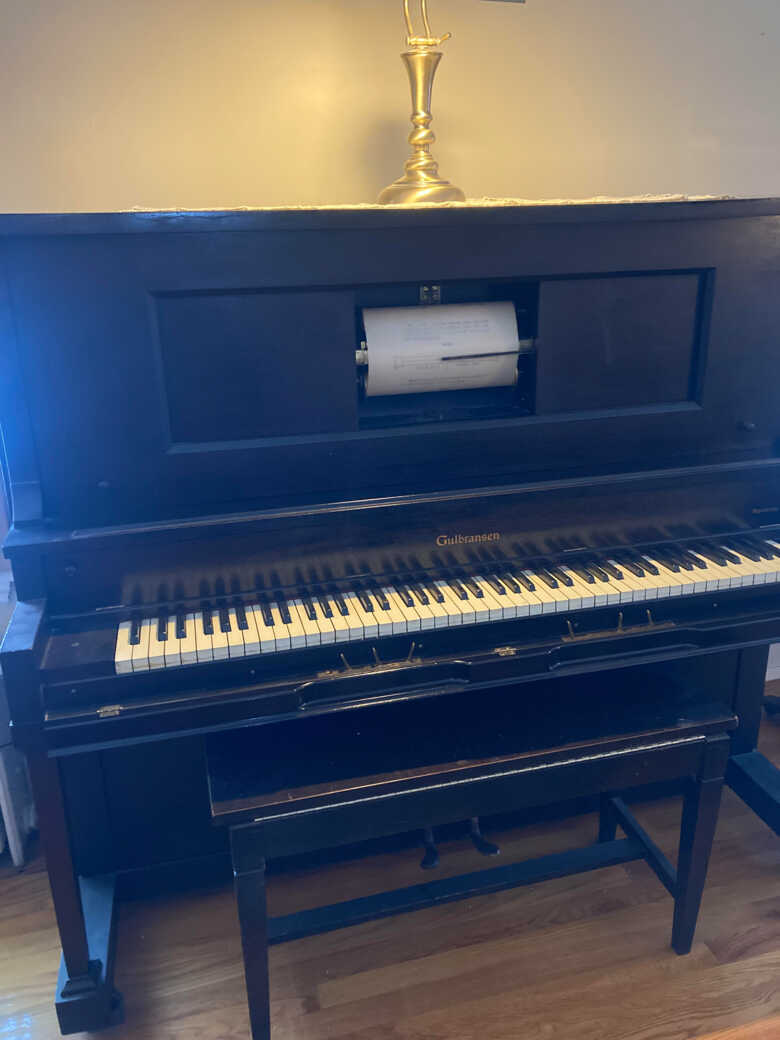 Beautiful Fully Restored Player Piano