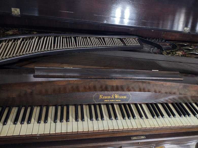 Ramm and Braum baby grand piano