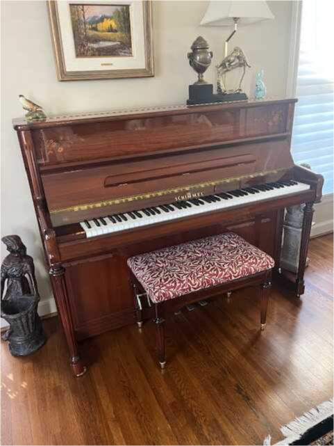 Upright Schimmel Piano