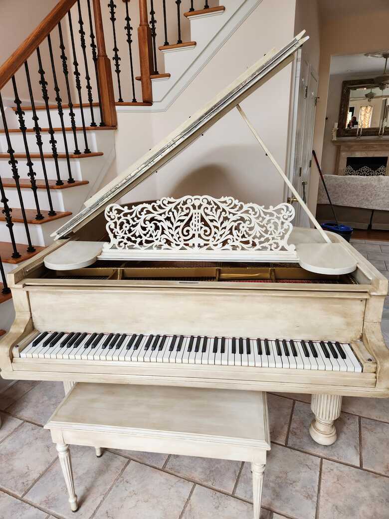 1893 Steinway A 6'1" Grand Beauty 88 Notes