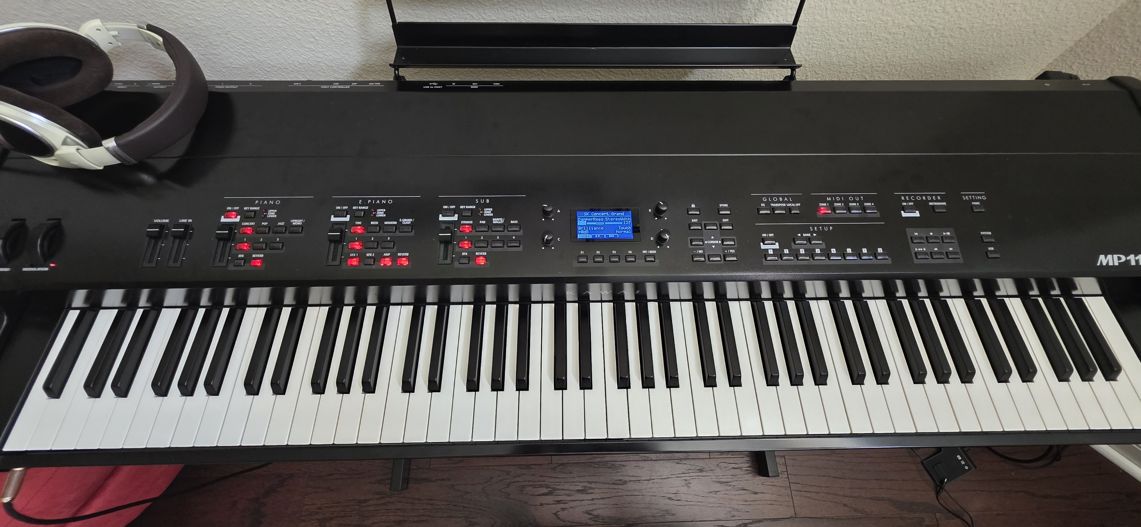 Kawai MP11SE 88-Key Digital Stage Piano 2025 - Black