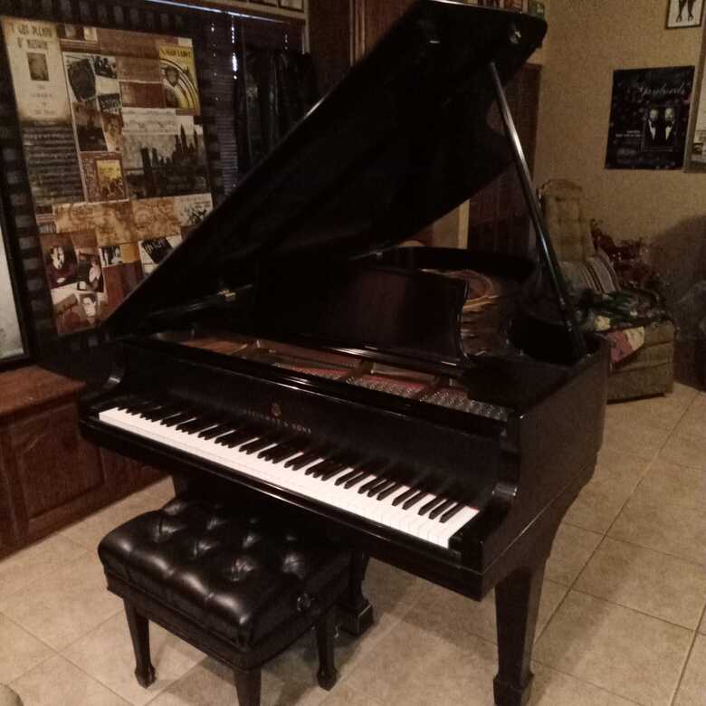 Perfect immaculate condition Steinway grand B pia