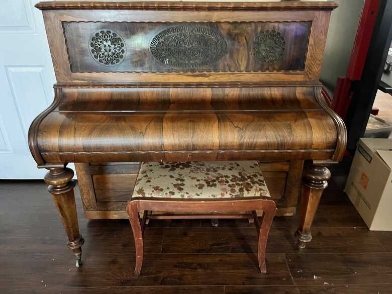 Nutting & Addison Antique Piano