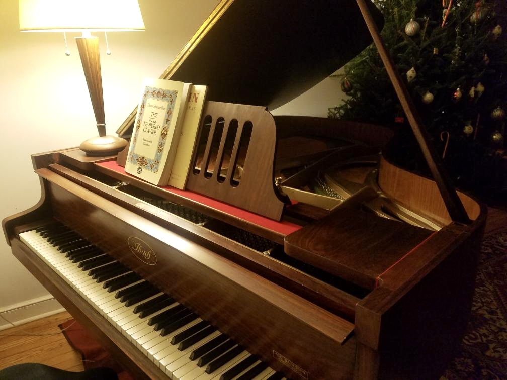 Refurbished Ibach Rosewood Baby Grand