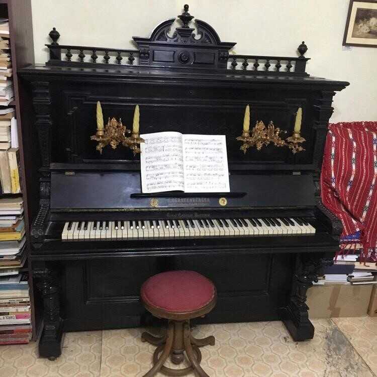 Julius Gerstenberger piano made at the Hof-Pianoforte-Fabrik