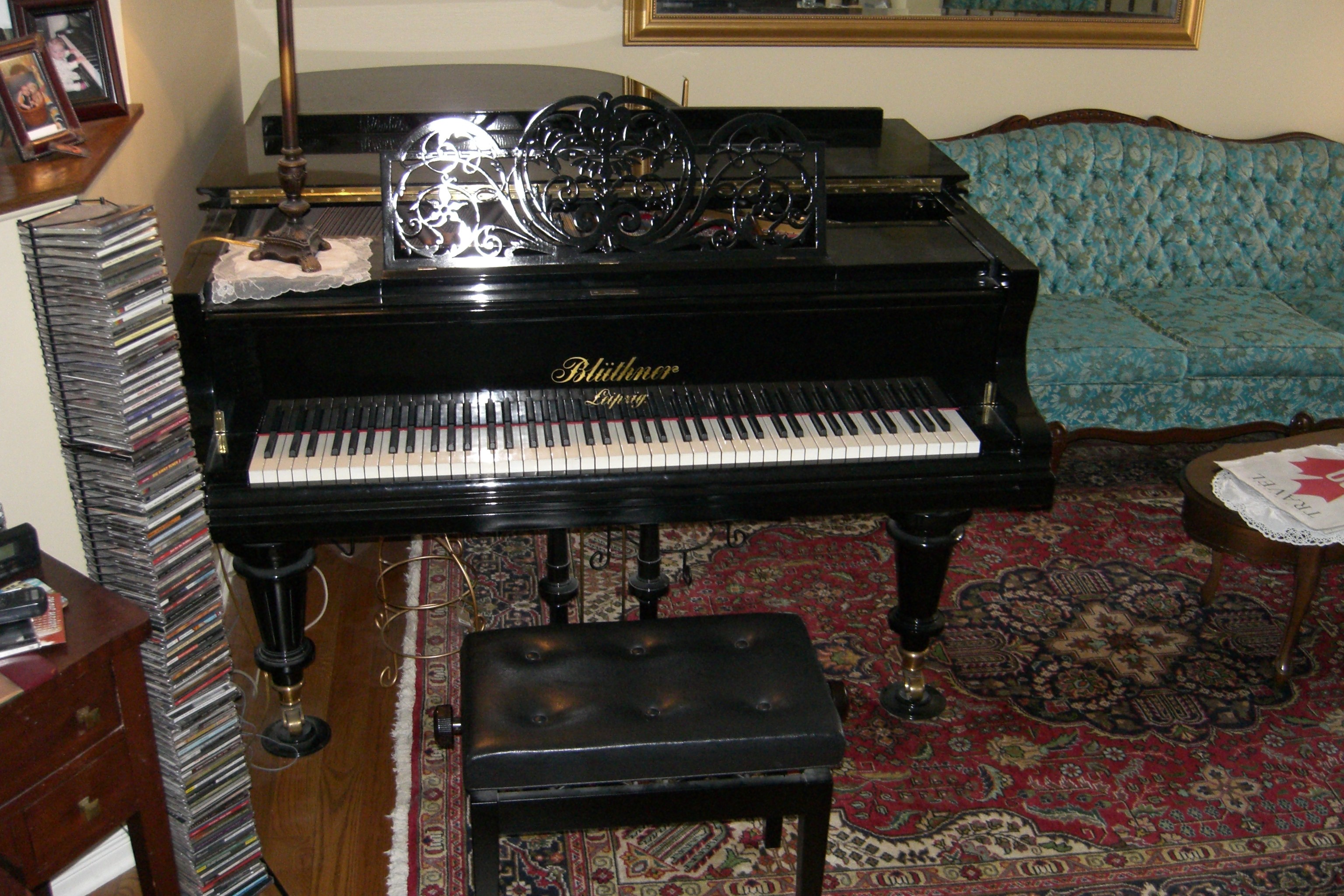 Excellent Blüthner grand piano
