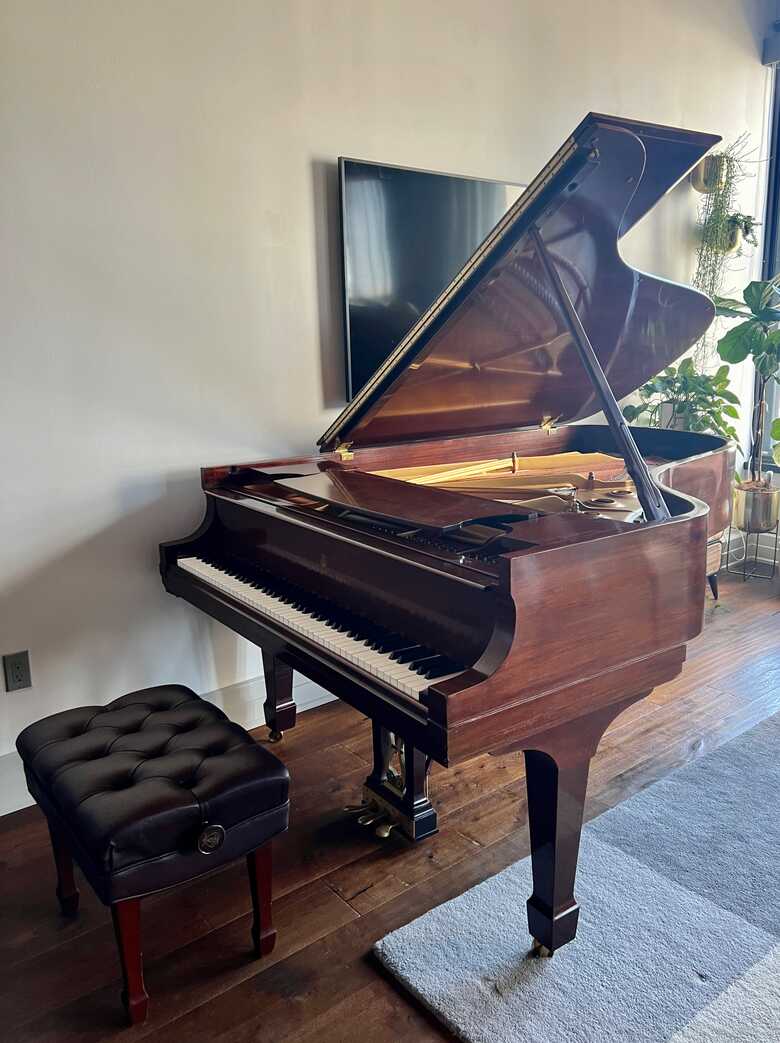 2005 Crown Jewel Steinway Grand Piano Model B | Mahogany