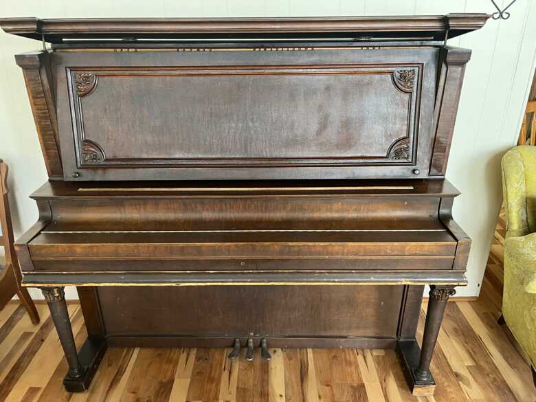 Exquisite Vose & Sons Upright Piano - A Cherished Musical Co