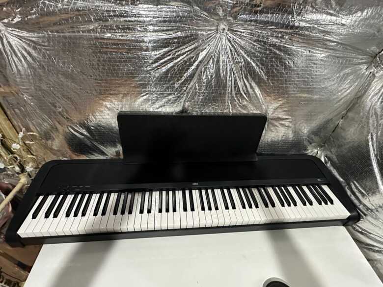 Korg B2 digital piano 88 key, Black
