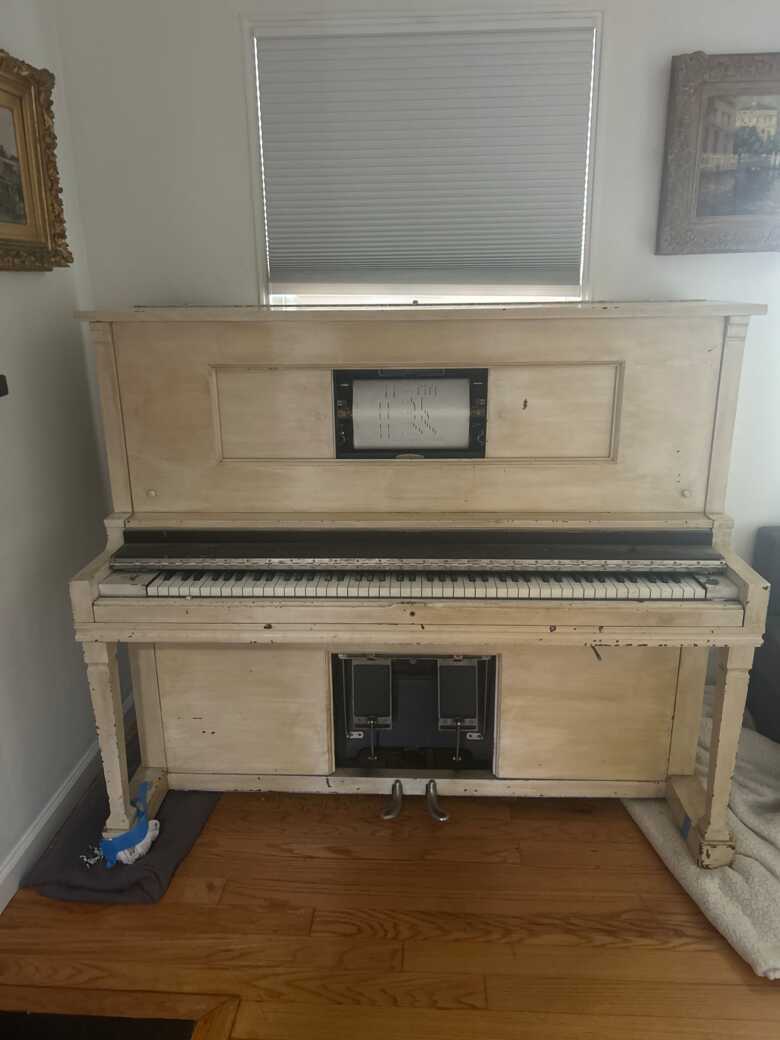1905 Upright Player Piano