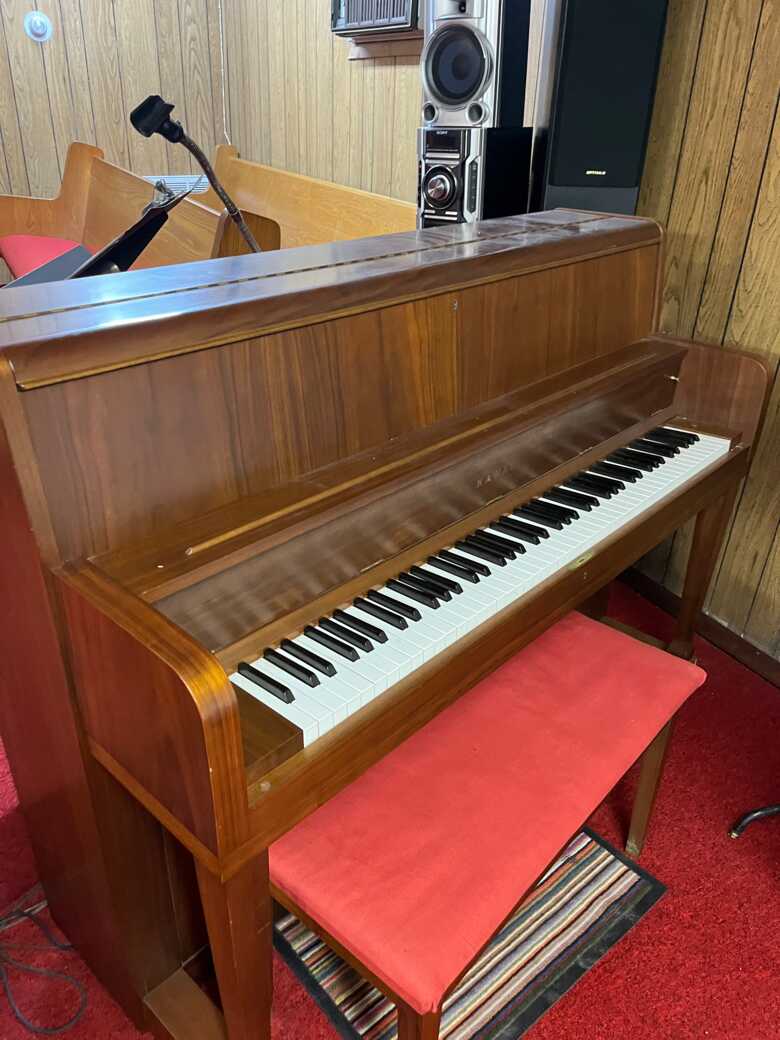 Mt. Calvary needed to sale piano and organ
