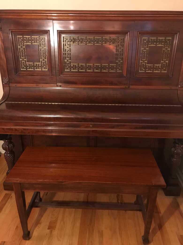 Unique Knabe Upright Grand Piano